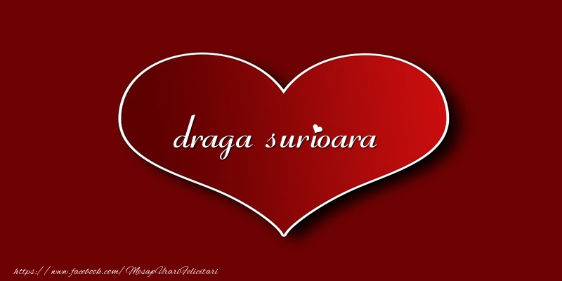 Felicitari de dragoste pentru Sora - Love draga surioara