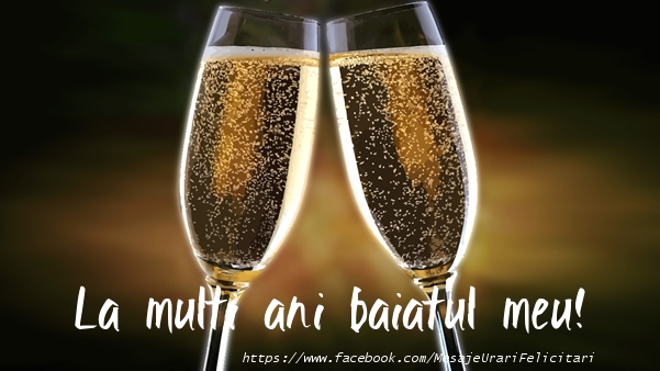 Felicitari de la multi ani pentru Baiat - La multi ani baiatul meu!