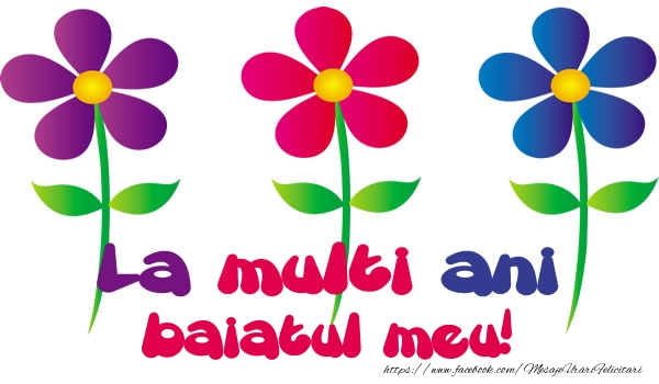 Felicitari de la multi ani pentru Baiat - La multi ani fiul meu!