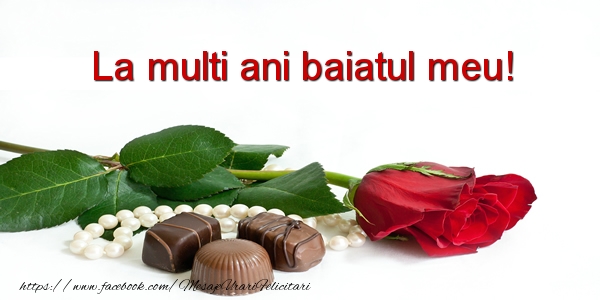 Felicitari de la multi ani pentru Baiat - La multi ani baiatul meu!