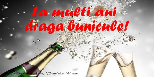 Felicitari de la multi ani pentru Bunic - La multi ani draga bunicule!