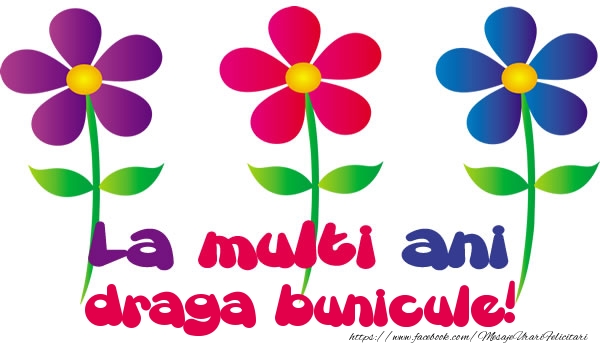 Felicitari de la multi ani pentru Bunic - La multi ani draga bunicule!