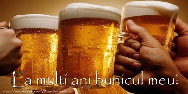 Felicitari de la multi ani pentru Bunic - La multi ani bunicul meu!