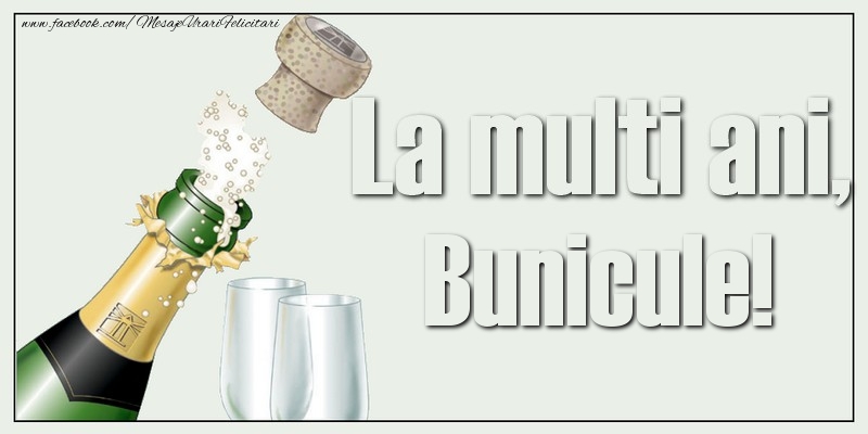Felicitari de la multi ani pentru Bunic - La multi ani, bunicule!