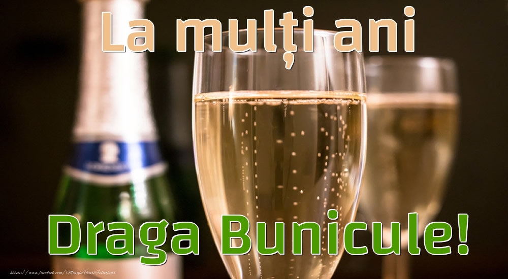 Felicitari de la multi ani pentru Bunic - La mulți ani draga bunicule!
