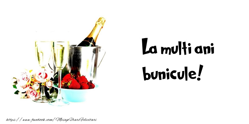 Felicitari de la multi ani pentru Bunic - La multi ani bunicule!