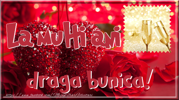 Felicitari de la multi ani pentru Bunica - La multi ani draga bunica