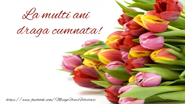 Felicitari de la multi ani pentru Cumnata - La multi ani draga cumnata!
