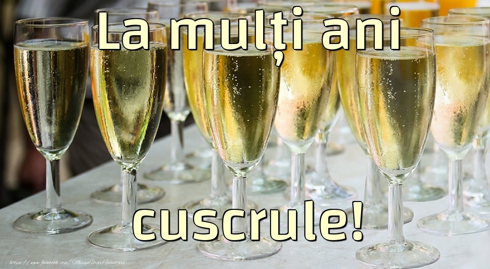 Felicitari de la multi ani pentru Cuscru - La mulți ani cuscrule!