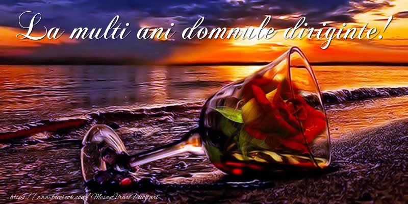 Felicitari de la multi ani pentru Diriginte - La multi ani domnule diriginte!