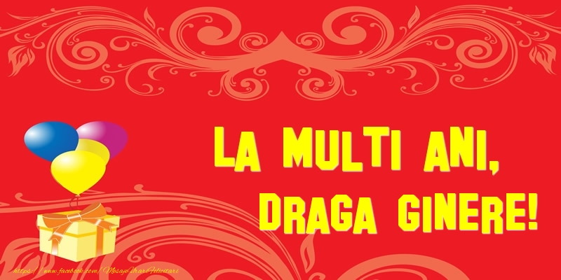 Felicitari de la multi ani pentru Ginere - La multi ani, draga ginere!