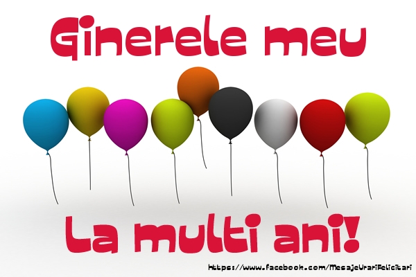 Felicitari de la multi ani pentru Ginere - Ginerele meu La multi ani!