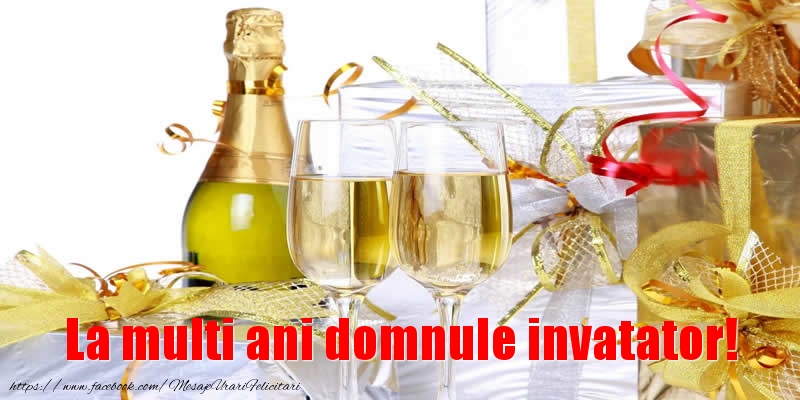 Felicitari de la multi ani pentru Invatator - La multi ani domnule invatator!