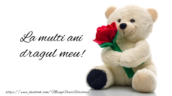 Felicitari de la multi ani pentru Iubit - La multi ani dragul meu!
