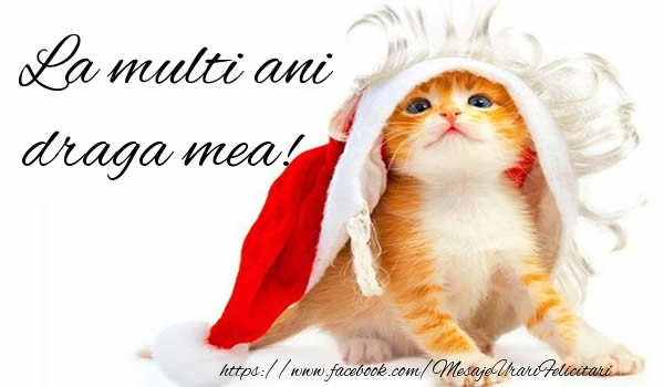 Felicitari de la multi ani pentru Iubita - La multi ani draga mea!
