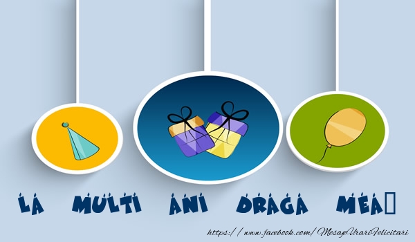 Felicitari de la multi ani pentru Iubita - La multi ani draga mea