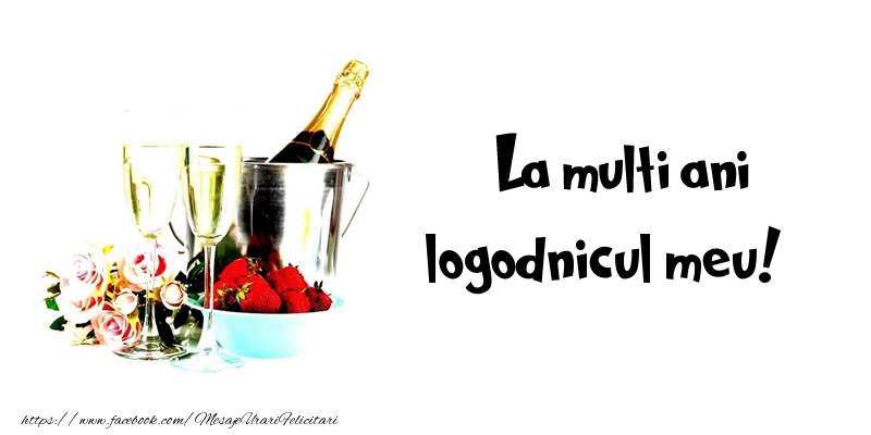 Felicitari de la multi ani pentru Logodnic - La multi ani logodnicul meu!