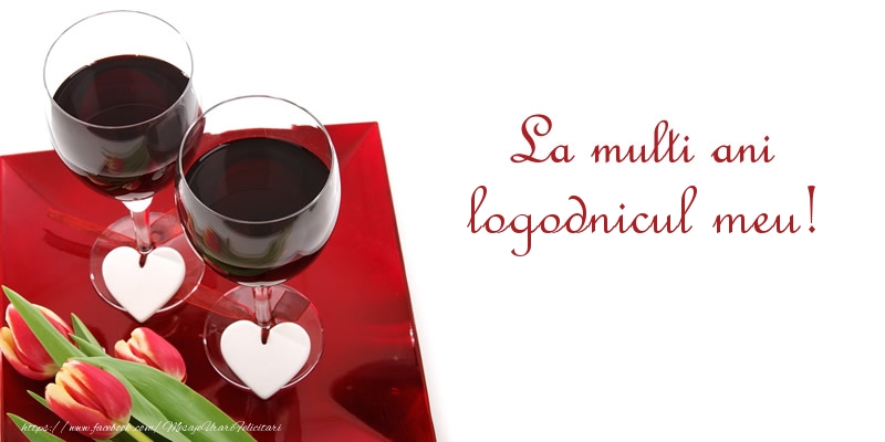 Felicitari de la multi ani pentru Logodnic - La multi ani logodnicul meu!