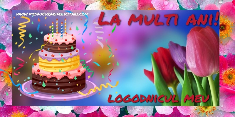Felicitari de la multi ani pentru Logodnic - La multi ani, logodnicul meu!