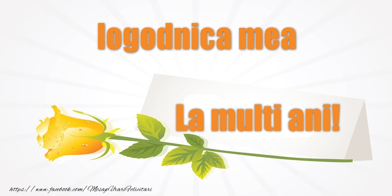 Felicitari de la multi ani pentru Logodnica - Pentru logodnica mea La multi ani!
