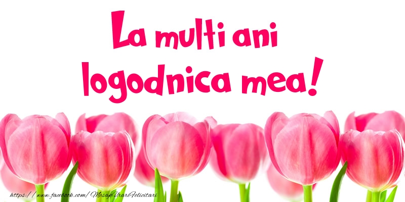 Felicitari de la multi ani pentru Logodnica - La multi ani logodnica mea!