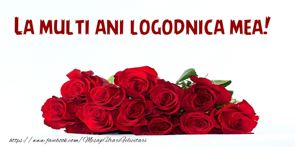 Felicitari de la multi ani pentru Logodnica - La multi ani logodnica mea!