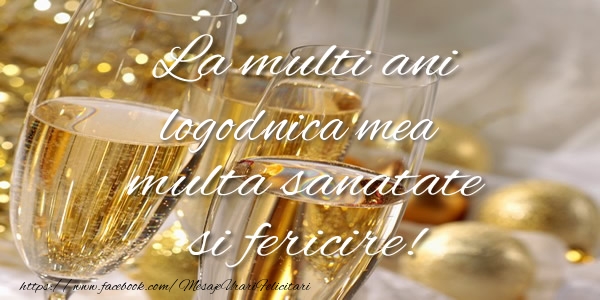 Felicitari de la multi ani pentru Logodnica - La multi ani logodnica mea multa sanatate si fericire!