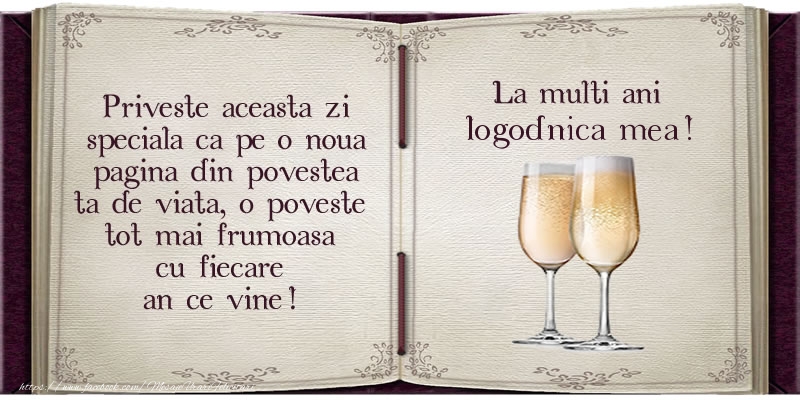 Felicitari de la multi ani pentru Logodnica - La multi ani logodnica mea!