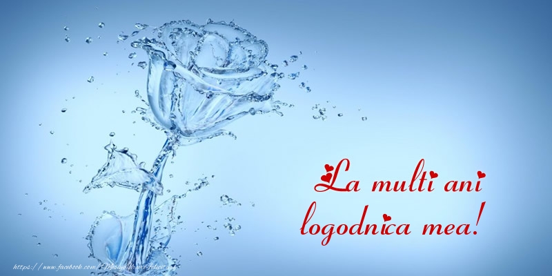 Felicitari de la multi ani pentru Logodnica - La multi ani logodnica mea!
