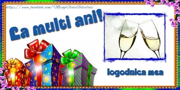 Felicitari de la multi ani pentru Logodnica - La multi ani! logodnica mea