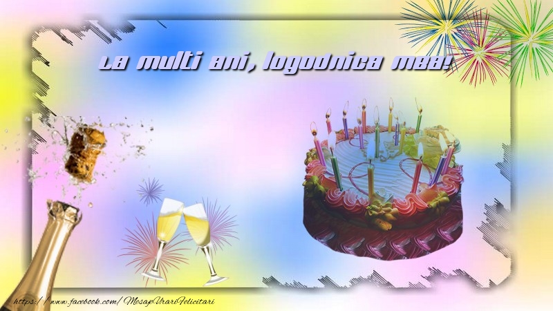 Felicitari de la multi ani pentru Logodnica - La multi ani, logodnica mea!