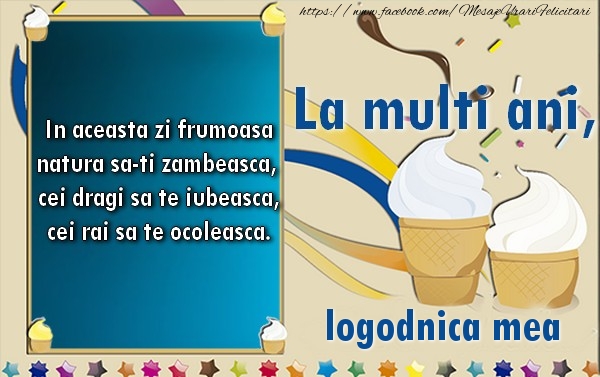 Felicitari de la multi ani pentru Logodnica - La multi ani, logodnica mea!