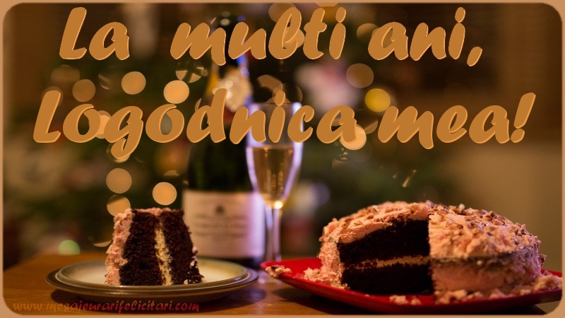 Felicitari de la multi ani pentru Logodnica - La multi ani, logodnica mea!