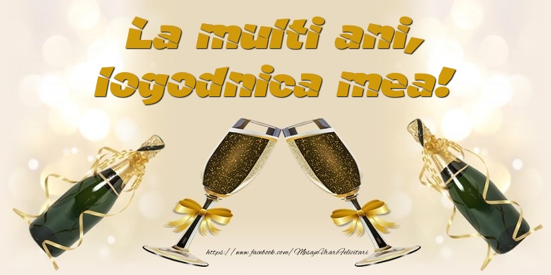 Felicitari de la multi ani pentru Logodnica - La multi ani, logodnica mea!