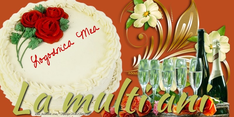 Felicitari de la multi ani pentru Logodnica - La multi ani, logodnica mea!