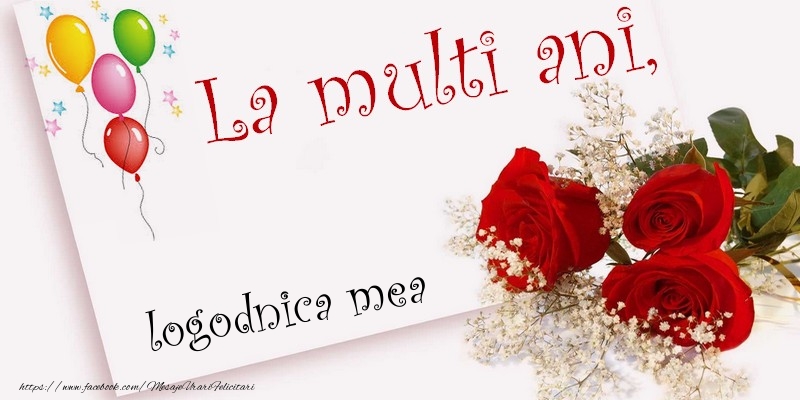 Felicitari de la multi ani pentru Logodnica - La multi ani, logodnica mea