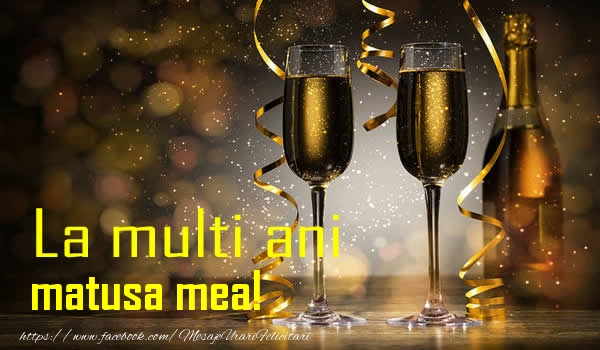 Felicitari de la multi ani pentru Matusa - La multi ani matusa mea!