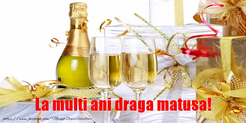 Felicitari de la multi ani pentru Matusa - La multi ani draga matusa!