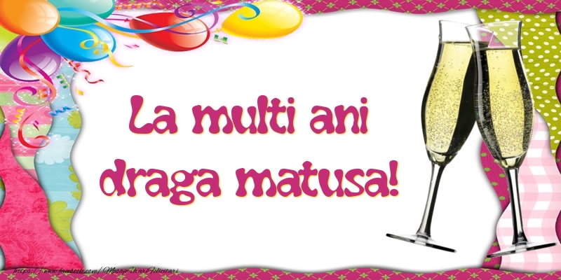 Felicitari de la multi ani pentru Matusa - La multi ani, draga matusa!
