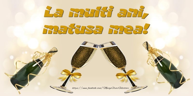 Felicitari de la multi ani pentru Matusa - La multi ani, matusa mea!