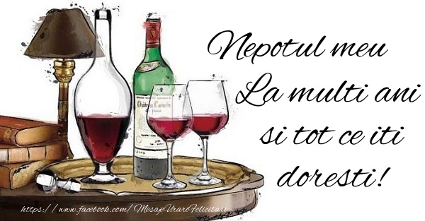 Felicitari de la multi ani pentru Nepot - Nepotul meu La multi ani si tot ce iti doresti!