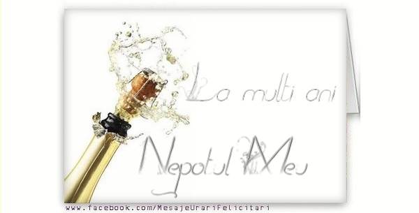 Felicitari de la multi ani pentru Nepot - La multi ani, nepotul meu