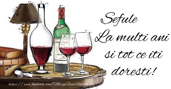 Felicitari de la multi ani pentru Sef - Sefule La multi ani si tot ce iti doresti!