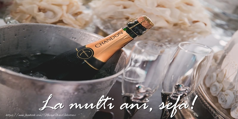 Felicitari de la multi ani pentru Sefa - La multi ani, sefa!