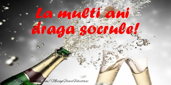 Felicitari de la multi ani pentru Socru - La multi ani draga socrule!