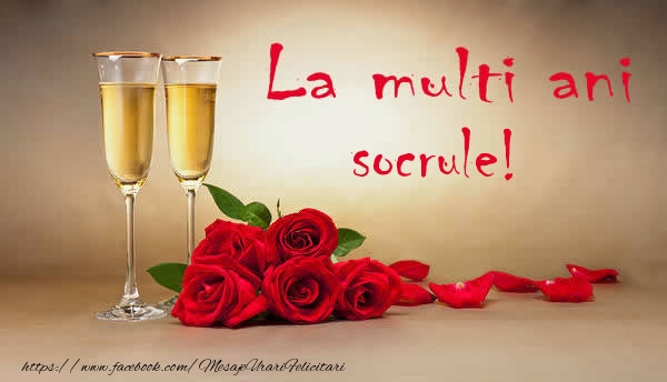 Felicitari de la multi ani pentru Socru - La multi ani socrule!