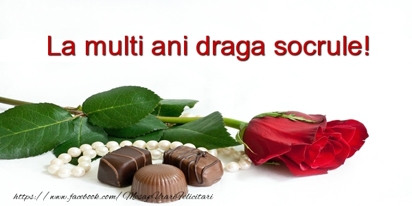 Felicitari de la multi ani pentru Socru - La multi ani draga socrule!