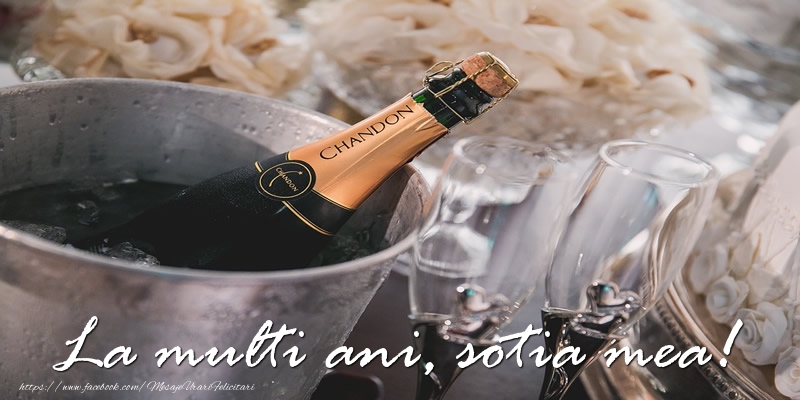 Felicitari de la multi ani pentru Sotie - La multi ani, sotia mea!