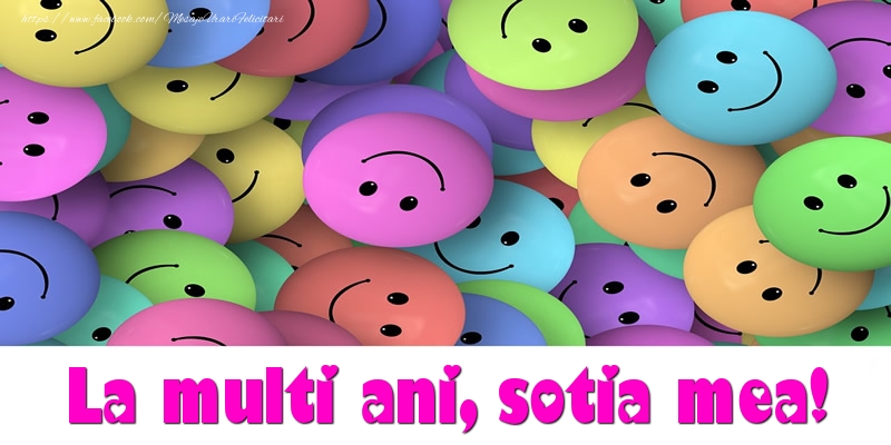 Felicitari de la multi ani pentru Sotie - La multi ani sotia mea!