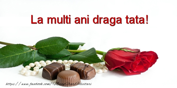 Felicitari de la multi ani pentru Tata - La multi ani draga tata!